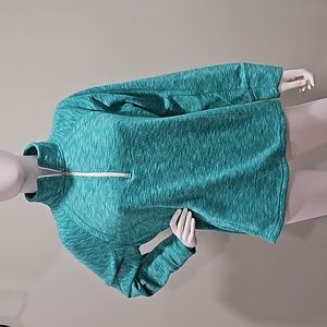 TEK GEAR Teal Color Pullover w/ Zipper